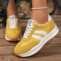Women's Retro Platform Sneakers Lace Up Chunky Sole