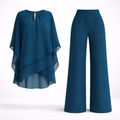 Elegant Layered Two-Piece Set For Women