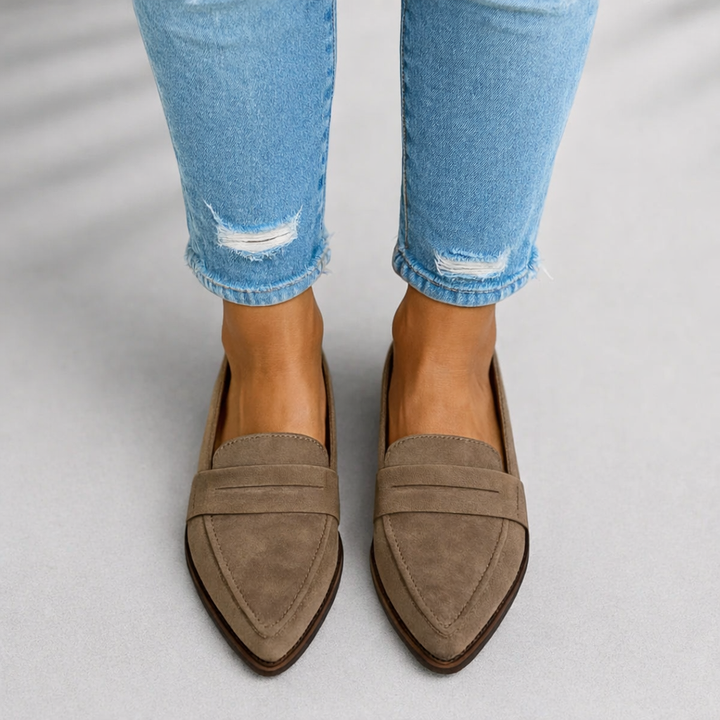 Women's Sleek Toe Loafers