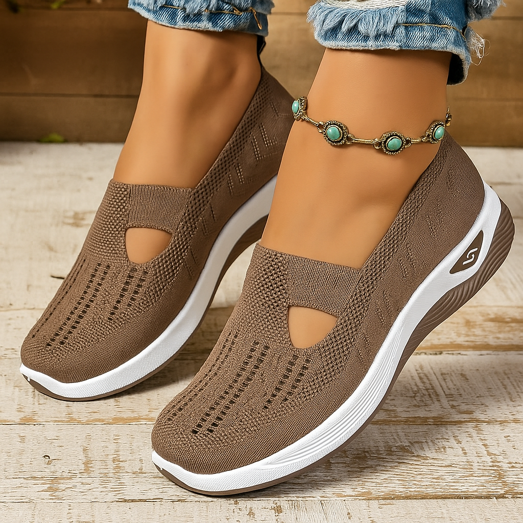 Abby Orthopaedic Slip-On Shoes with Effortless Comfort For Women