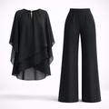 Elegant Layered Two-Piece Set For Women