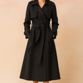 Belted Trench Coat For Women