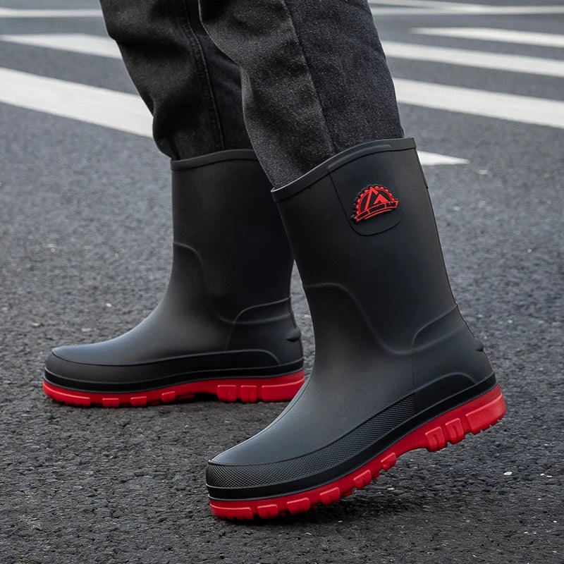 Waterproof Outdoor Rain Boots For Men
