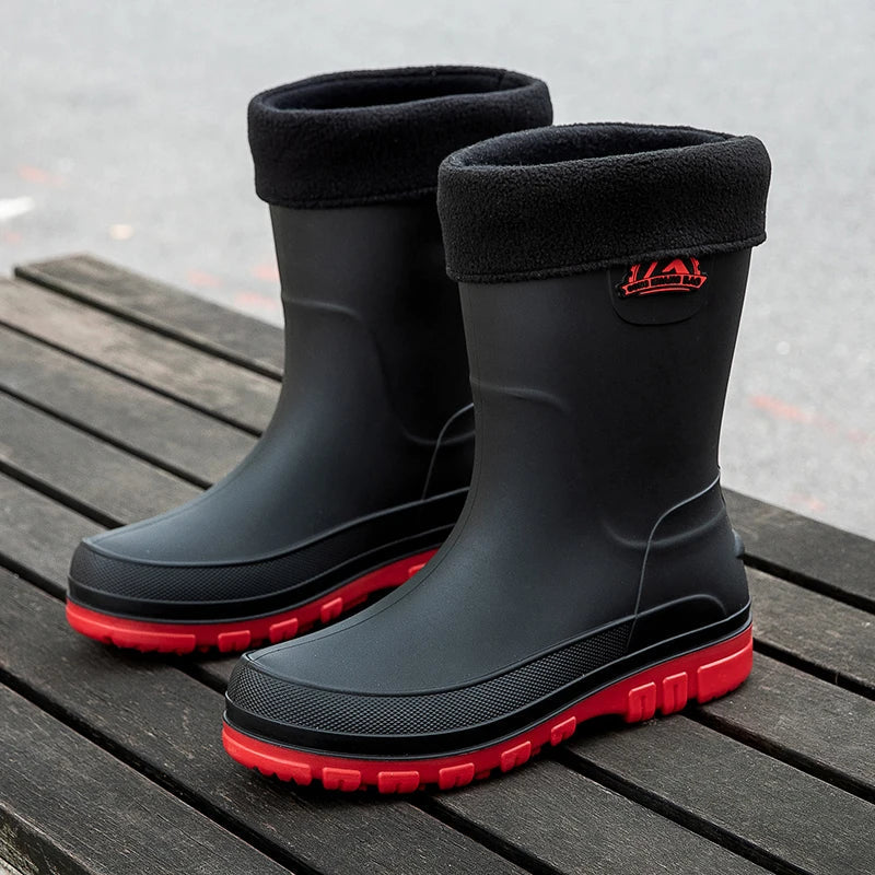Waterproof Outdoor Rain Boots For Men