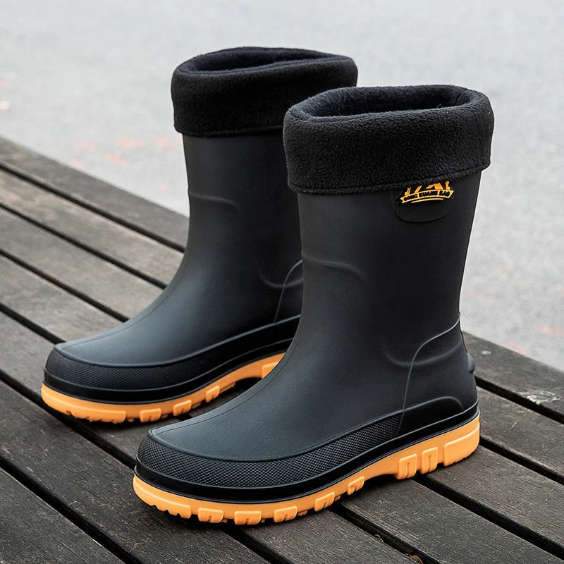 Waterproof Outdoor Rain Boots For Men