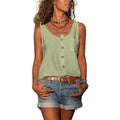 Casual Sleeveless Top with Loose Fit
