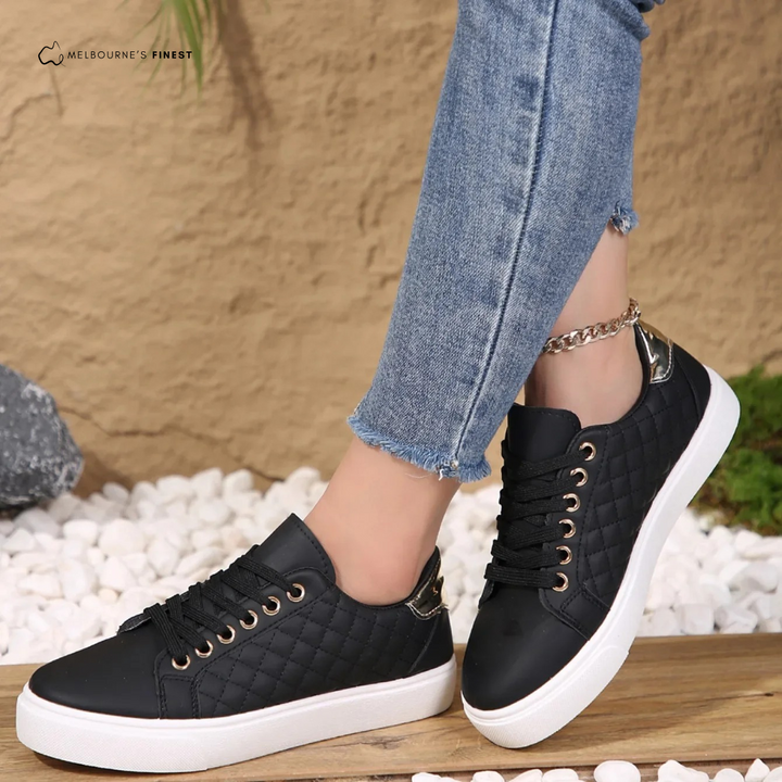 Quilted Casual Sneakers For Women