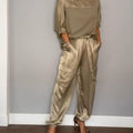 Luxe Satin Co-Ord Set For Women