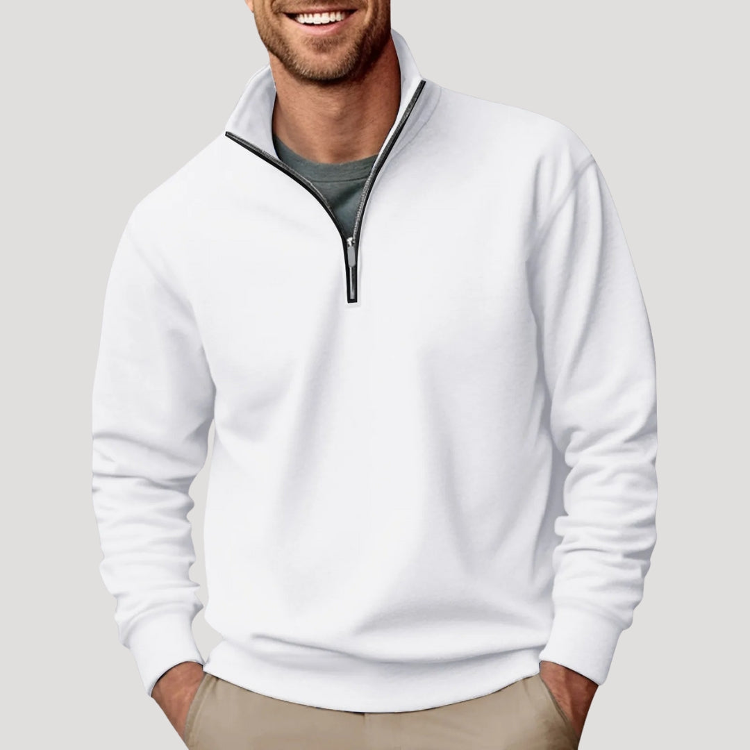 Premium Zip-Neck Sweater For Men