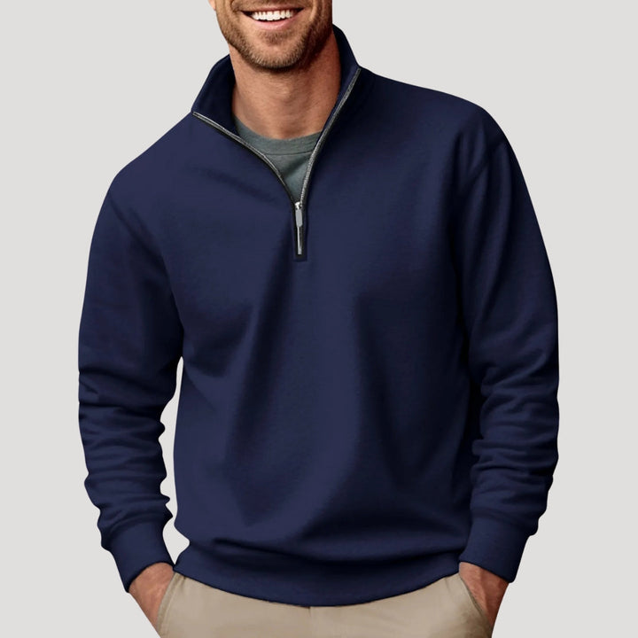 Premium Zip-Neck Sweater For Men