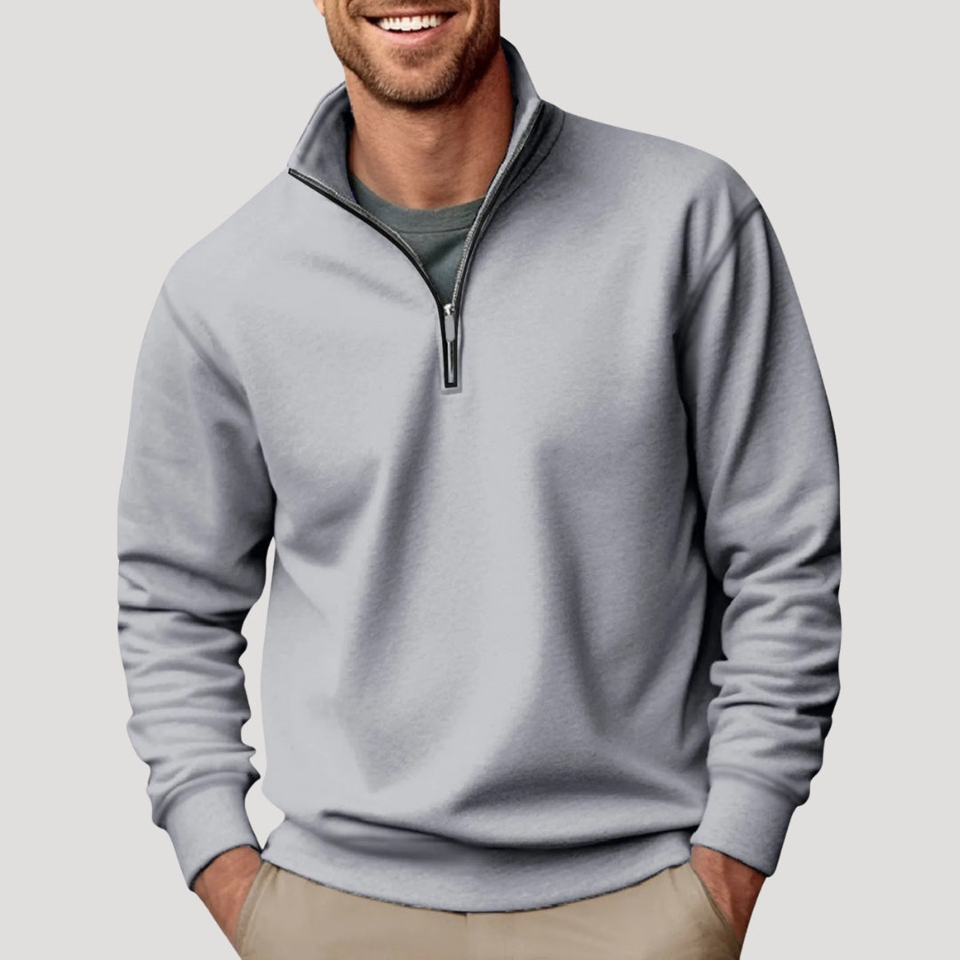 Premium Zip-Neck Sweater For Men