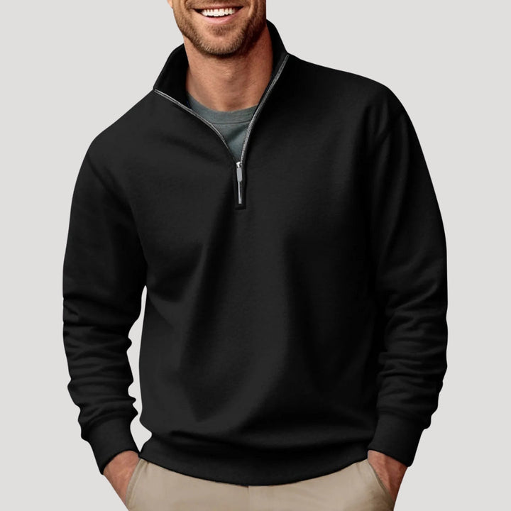 Premium Zip-Neck Sweater For Men