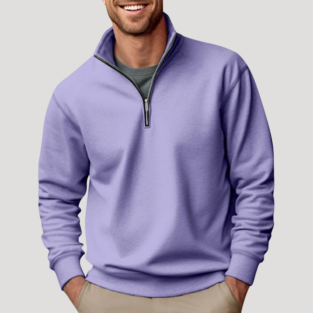 Premium Zip-Neck Sweater For Men