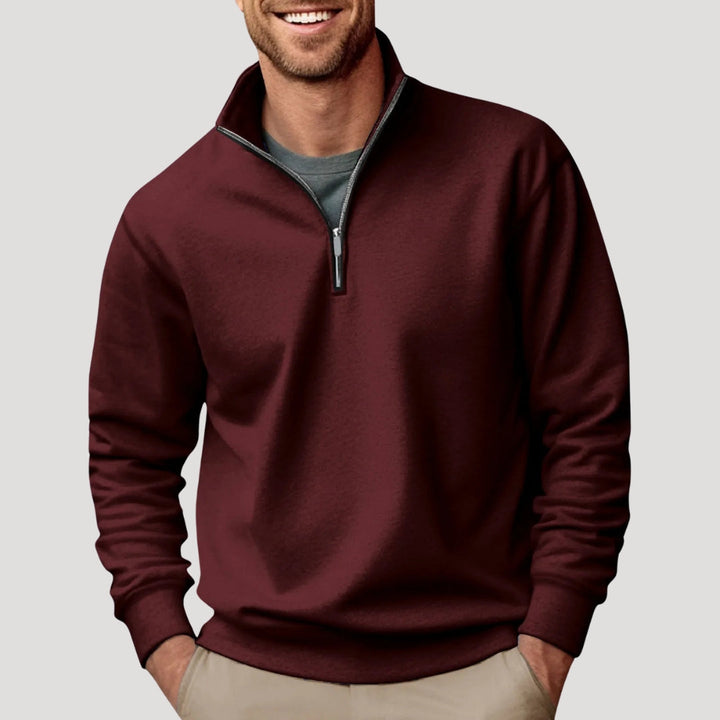 Premium Zip-Neck Sweater For Men