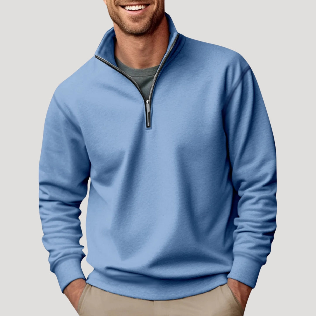 Premium Zip-Neck Sweater For Men