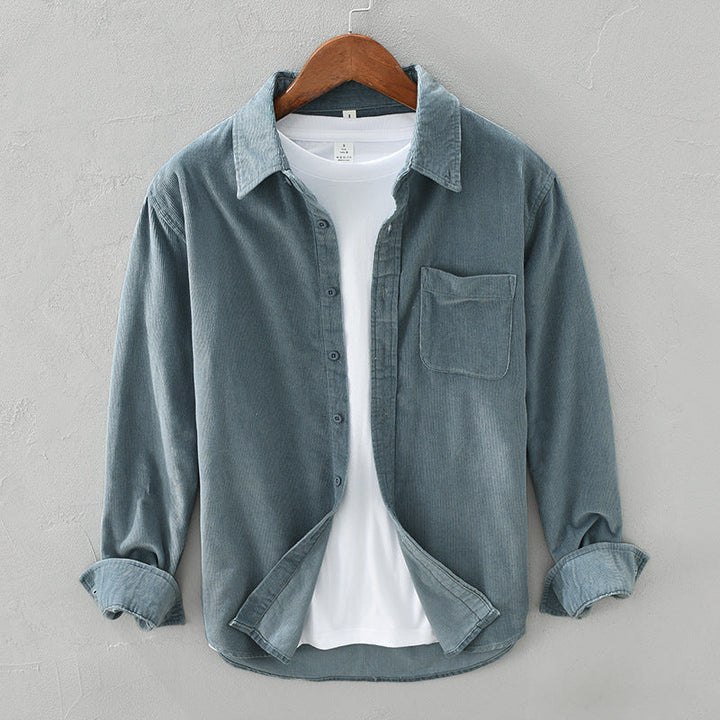 Casual Corduroy Shirt For Men