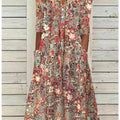 Elegant Summer Dress with Belly Cover