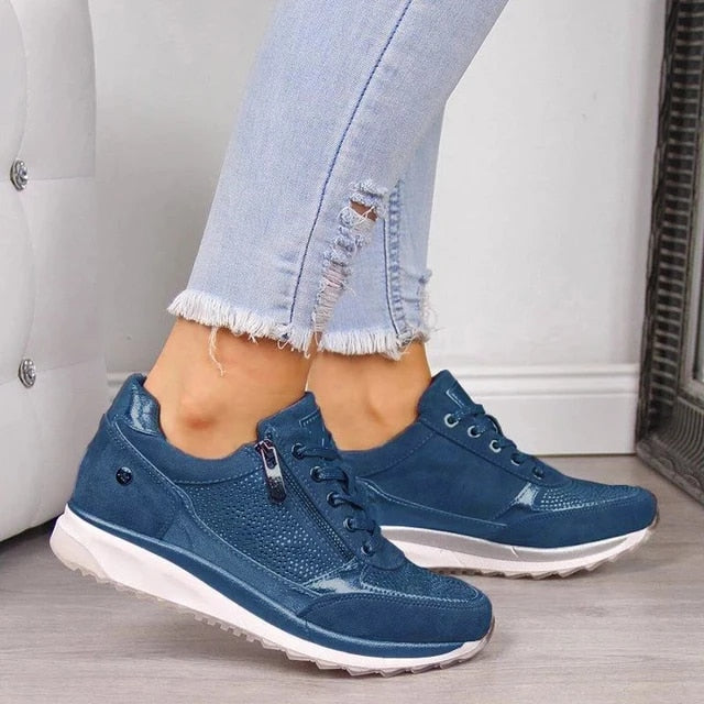 Orthopedic Zip Sneakers For Women