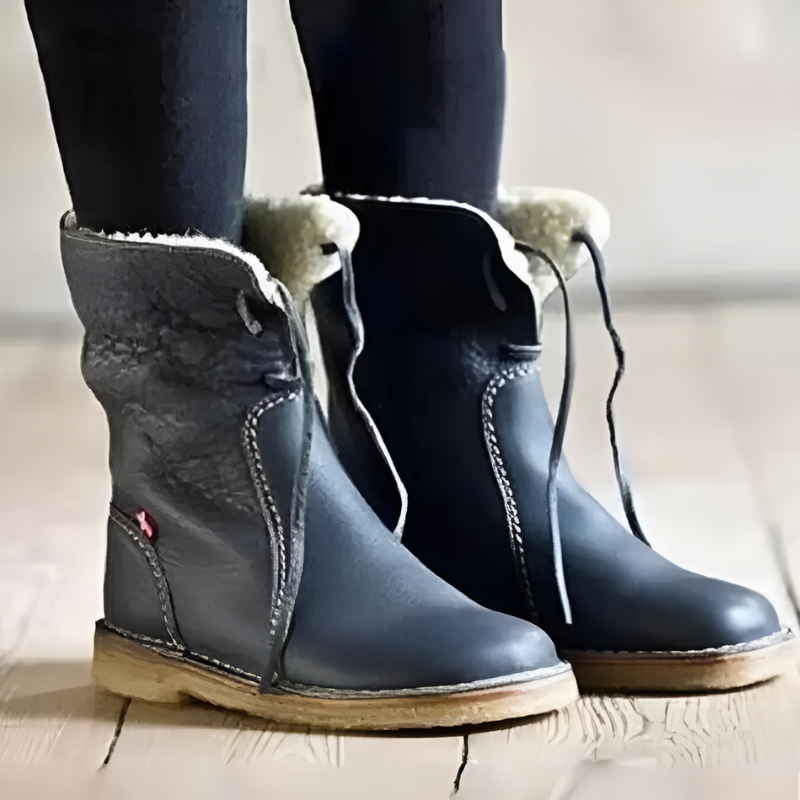 Waterproof Fur-Lined Winter Boots For Women