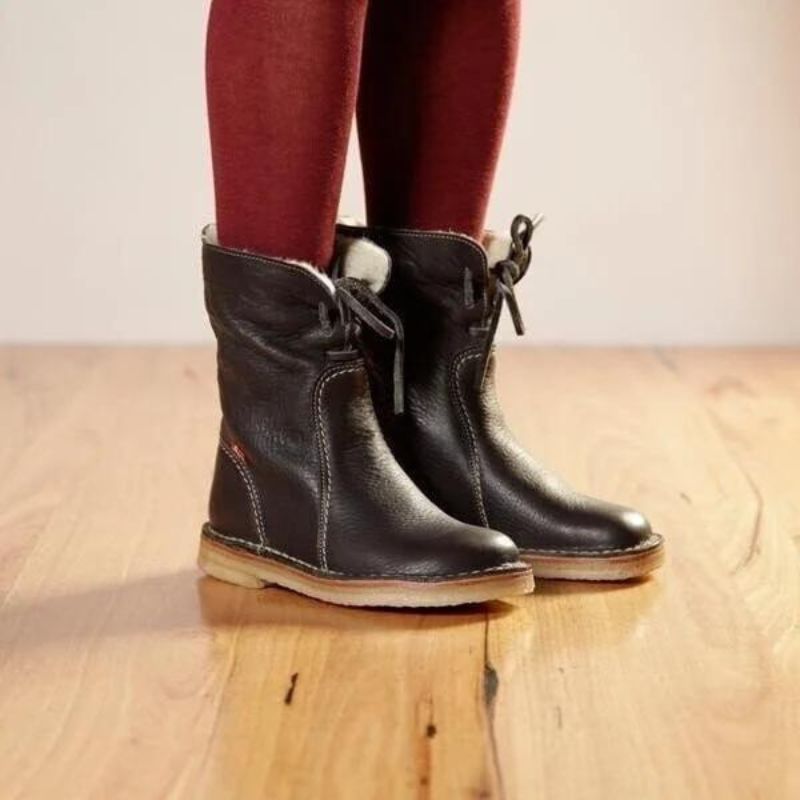 Waterproof Fur-Lined Winter Boots For Women