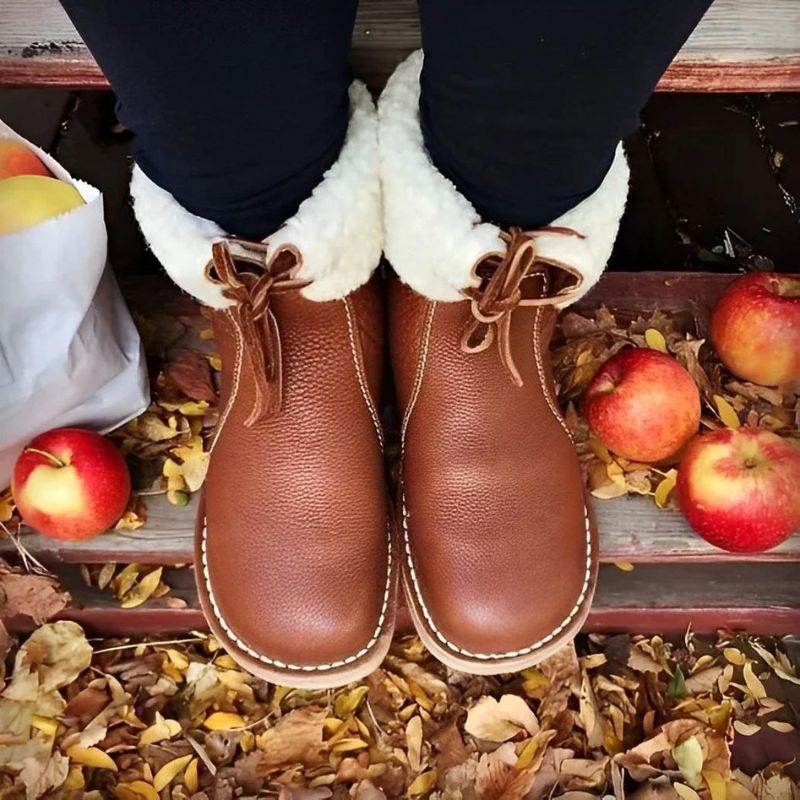 Waterproof Fur-Lined Winter Boots For Women