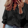 Feminine Blouse with Playful Ruffles