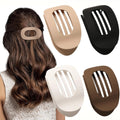 Fashion Oval Flat Hair Claw Clips for Women Matte Duckbill Clip Back-of-Head Bun Hair Accessories Simple Clip Hair Ornament