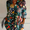 Colorful Blouse with Playful Print