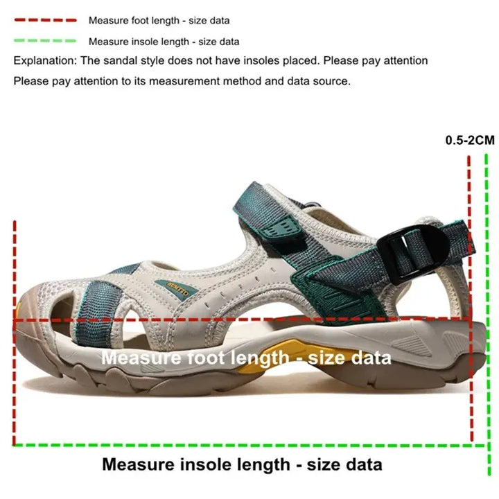 Water Sandals with Arch Support & Non-Slip Sole