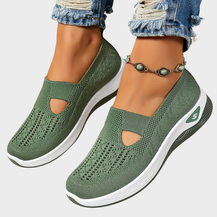 Abby Orthopaedic Slip-On Shoes with Effortless Comfort For Women