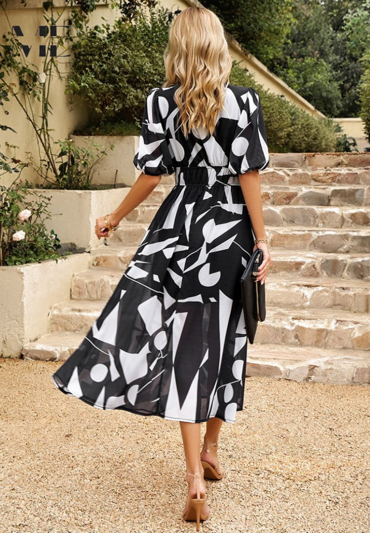 Elegant Floral Dress