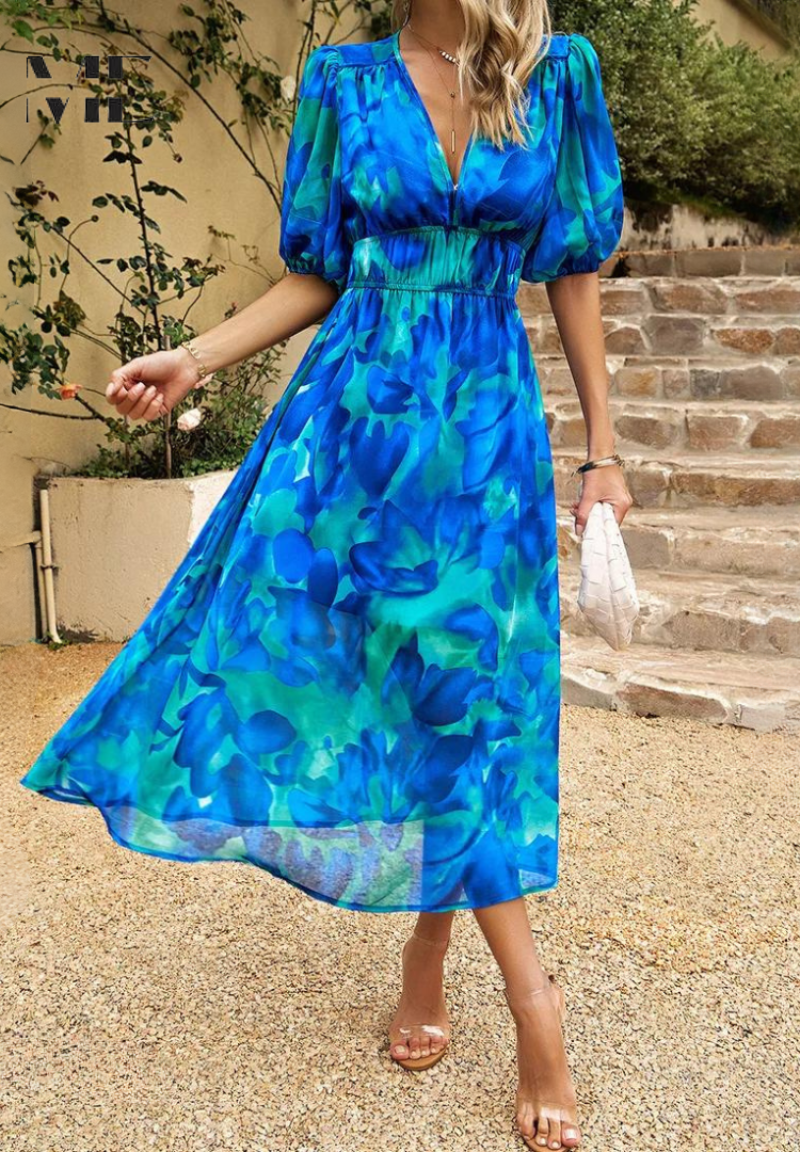 Elegant Floral Dress