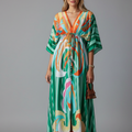 Bohemian Resort Maxi Dress For Women