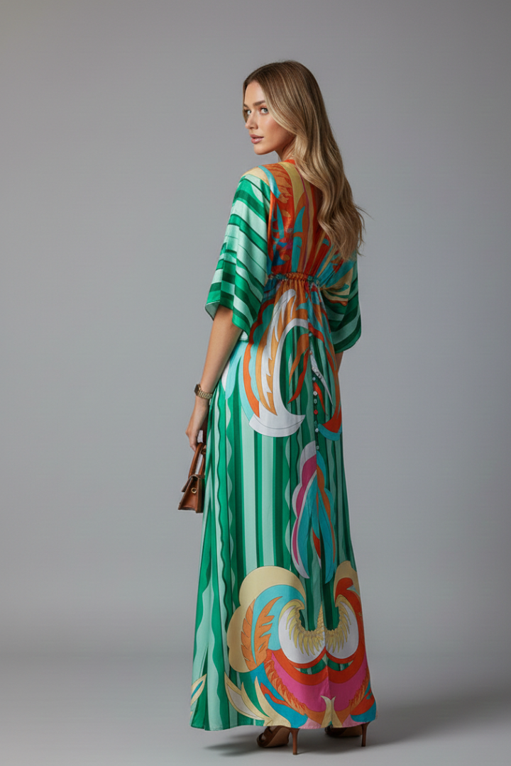Bohemian Resort Maxi Dress For Women