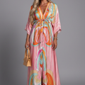 Bohemian Resort Maxi Dress For Women