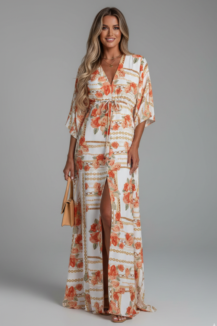 Bohemian Resort Maxi Dress For Women