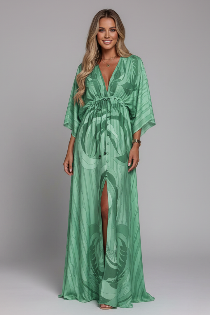 Bohemian Resort Maxi Dress For Women