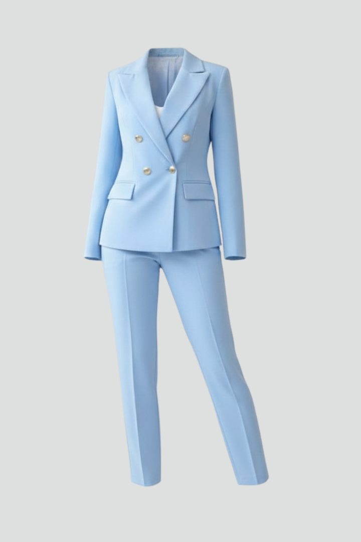 Elegant Tailored Suit Set For Women
