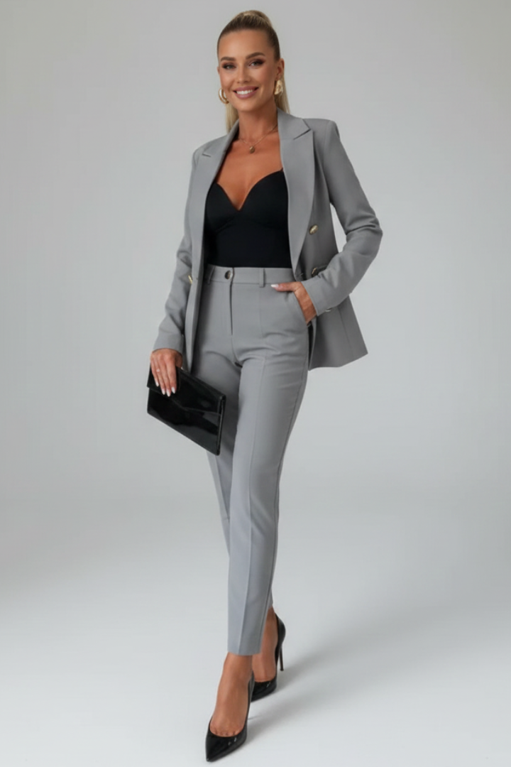 Elegant Tailored Suit Set For Women