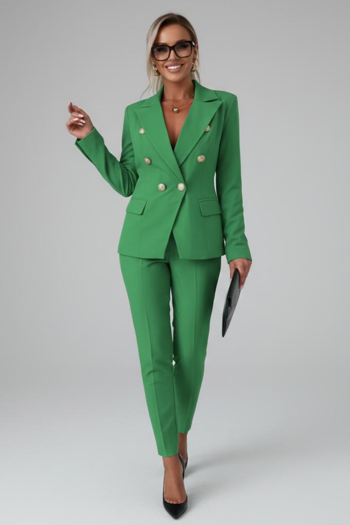 Elegant Tailored Suit Set For Women
