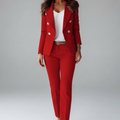 Elegant Tailored Suit Set For Women