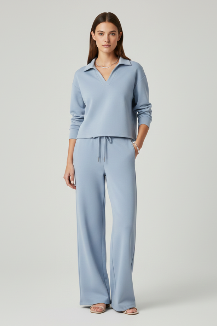 Relaxed Two Piece Set For Women