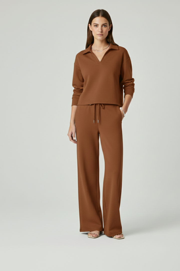 Relaxed Two Piece Set For Women
