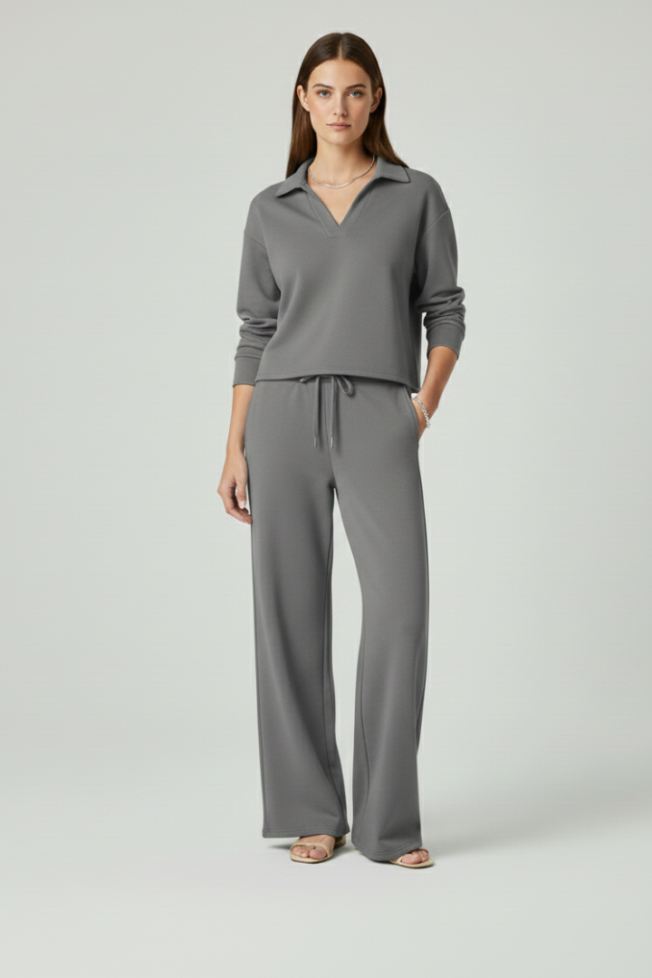 Relaxed Two Piece Set For Women