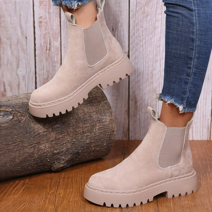 Platform Chelsea Boots For Women