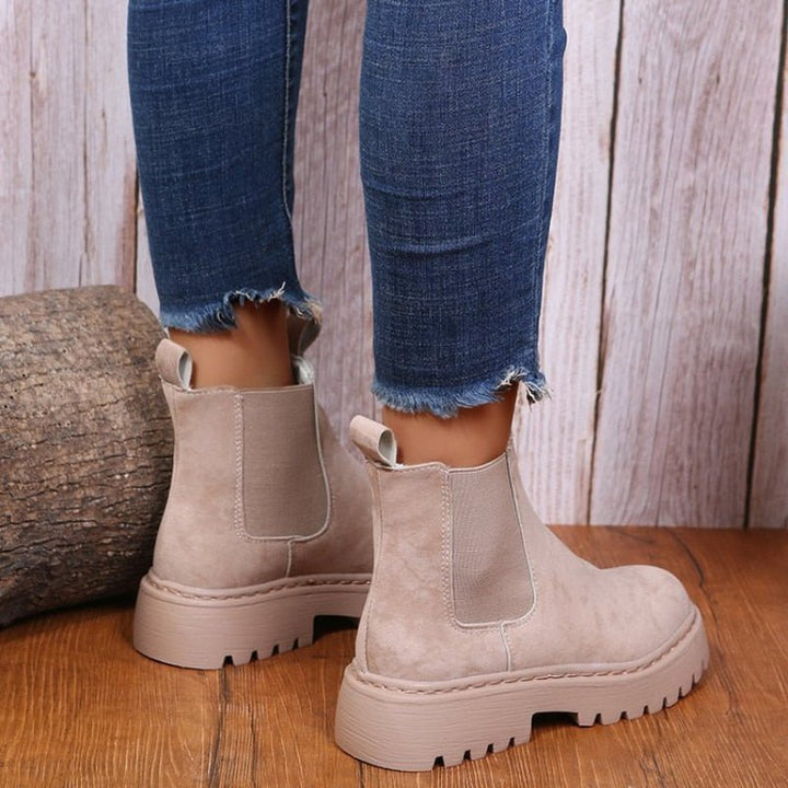 Platform Chelsea Boots For Women