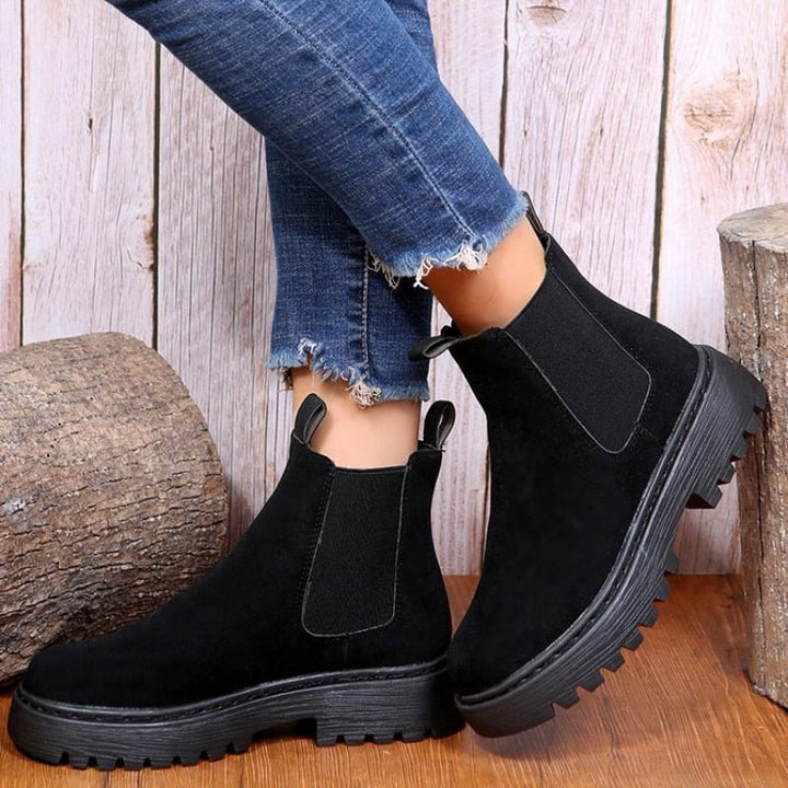 Platform Chelsea Boots For Women