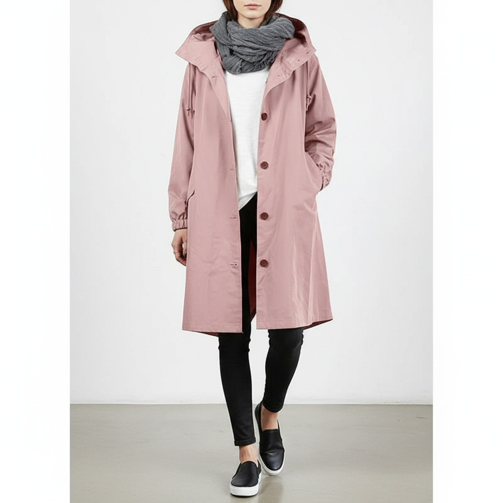 Long Rain Jacket For Women
