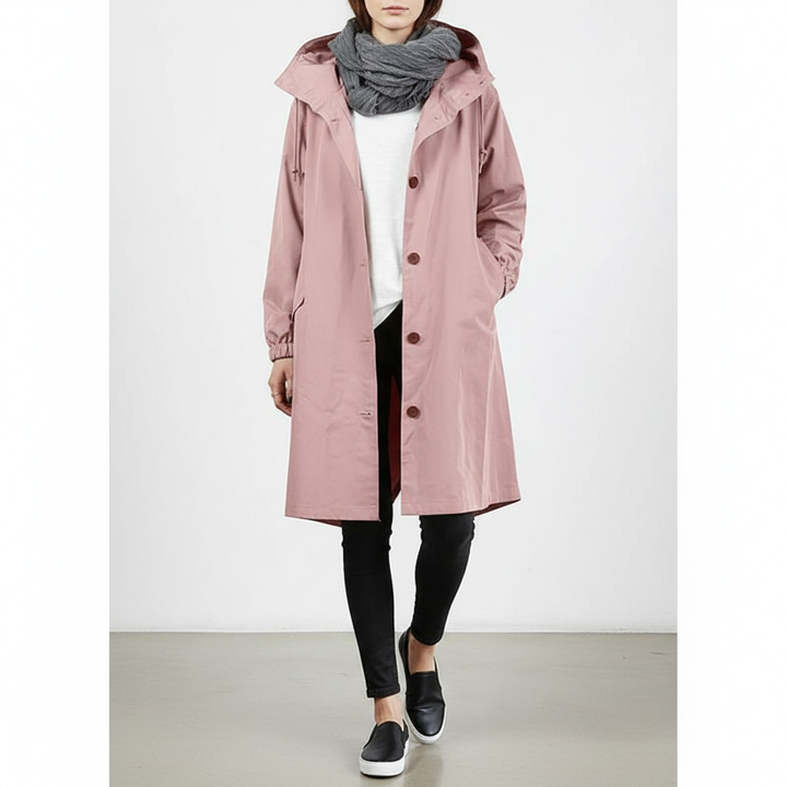 Long Rain Jacket For Women