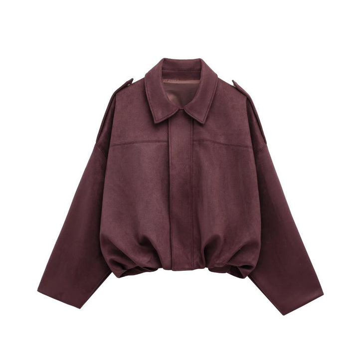Oversized Bomber Jacket For Women